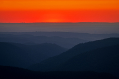 Zonsondergang-Sunset-Sonnenuntergang Hohneck-Frankrijk-France-Frankreich