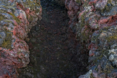 Krafla-Gestold lava-Solidified lava-Erstarrter lava-IJsland-Iceland-Island