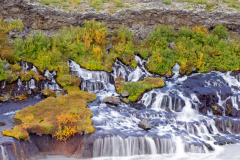 Hraunfossar-IJsland-Iceland-Island