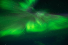 Nooderlicht-Northernlights-Nordlicht-Aurora-borealis at Hveravellir-IJsland-Iceland-Island