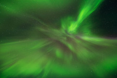 Nooderlicht-Northernlights-Nordlicht-Aurora-borealis at Hveravellir-IJsland-Iceland-Island