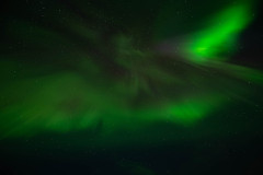 Nooderlicht-Northernlights-Nordlicht-Aurora-borealis at Hveravellir-IJsland-Iceland-Island