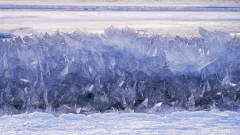Kruiende ijsnaalden-Drifting ice needles-Treibende Eisnadeln-IJsland-Iceland-Island