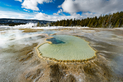Upper Geyser Basin-Yellowstone USA