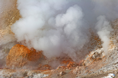Fumarole hole Yellowstone USA