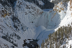 Upper Falls Yellowstone USA