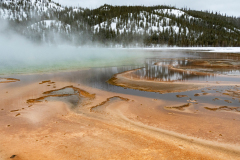 Grand Prismatic Spring Yellowstone USA
