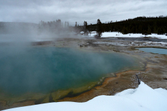Biscuit Basin Geyser-Yellowstone USA
