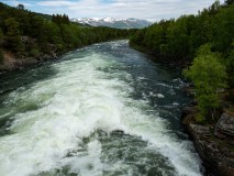 Rivier-River-Fluss-Driva-Magalaupe-Oppdal-Noorwegen-Norway-Norwegen