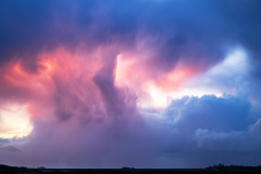 Zon explosie boven het wad-Sunexplosion above the waddensea-Sonnenexplosion über das Wattenmeer-Nederland-Netherlands-Niederlande