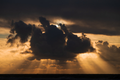 Zonneharp-Sun harp-Zonneharp boven de Noordzee-Sun harp over the Northsea-Sonnenharfe über dem Nordsee-Texel-Nederland-Netherlands-Niederlande